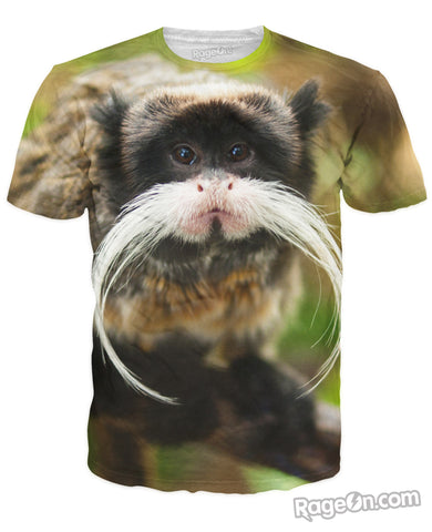 Mustache Monkey T-Shirt