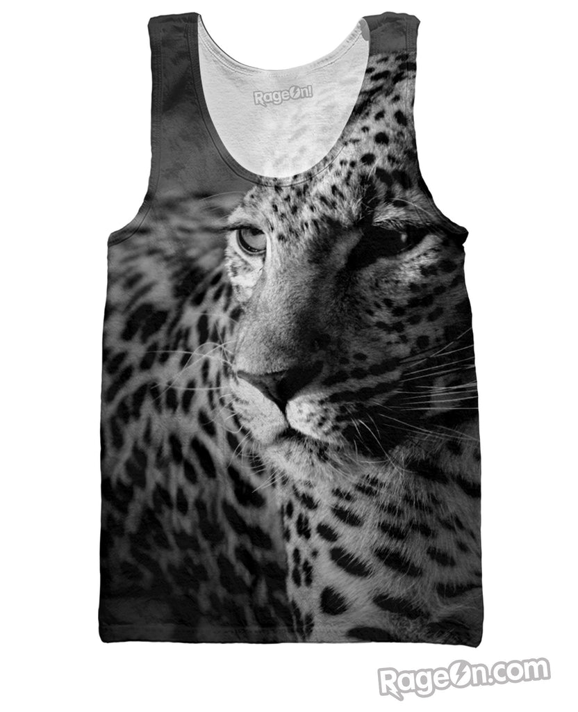 White Jaguar Tank Top