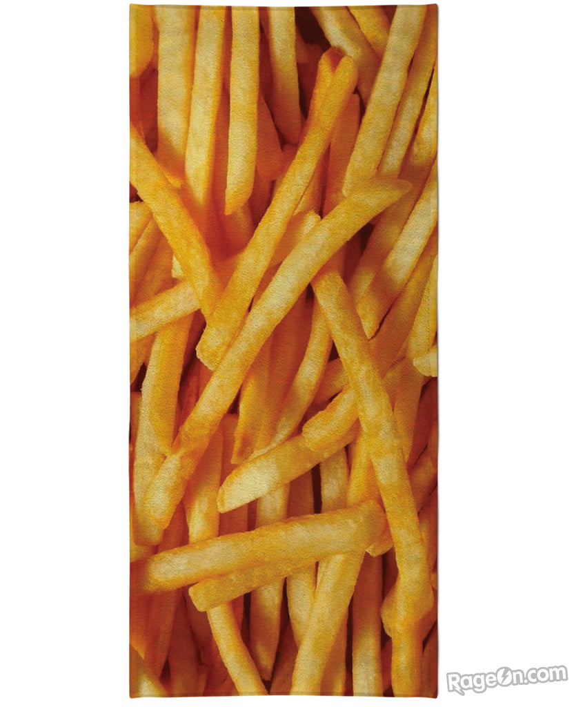 French Fries Beach Towel