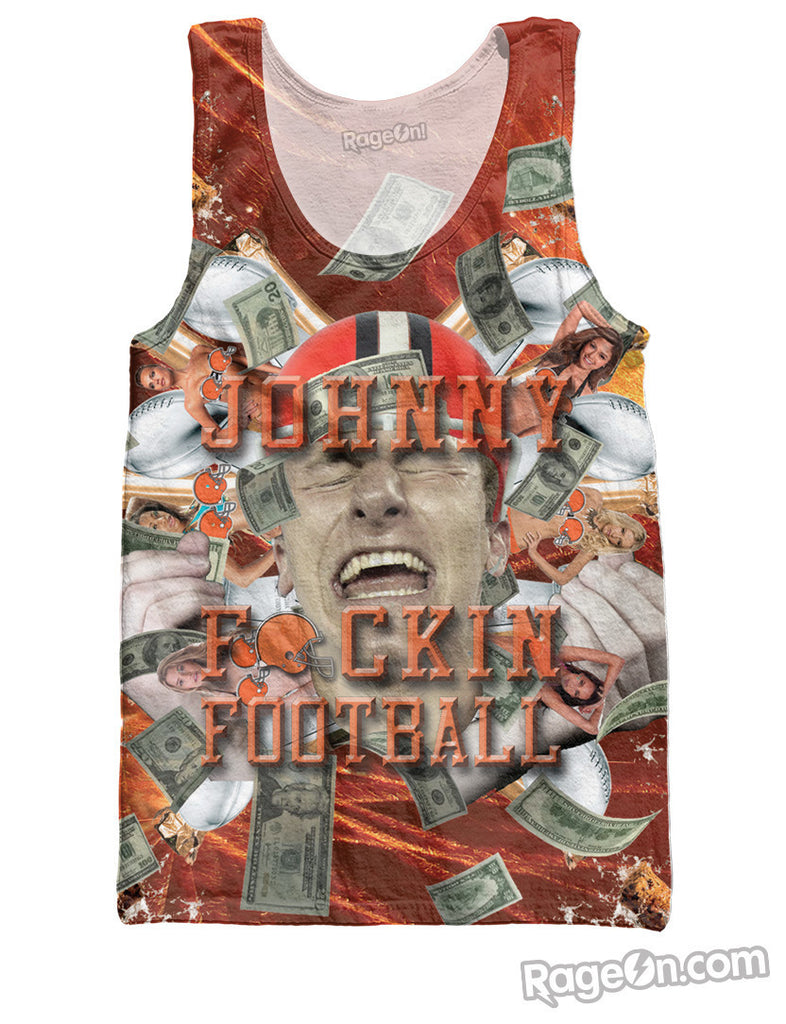 Johnny Fuckin Football Tank Top