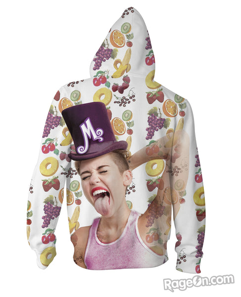 Miley Wonka Zip-Up Hoodie