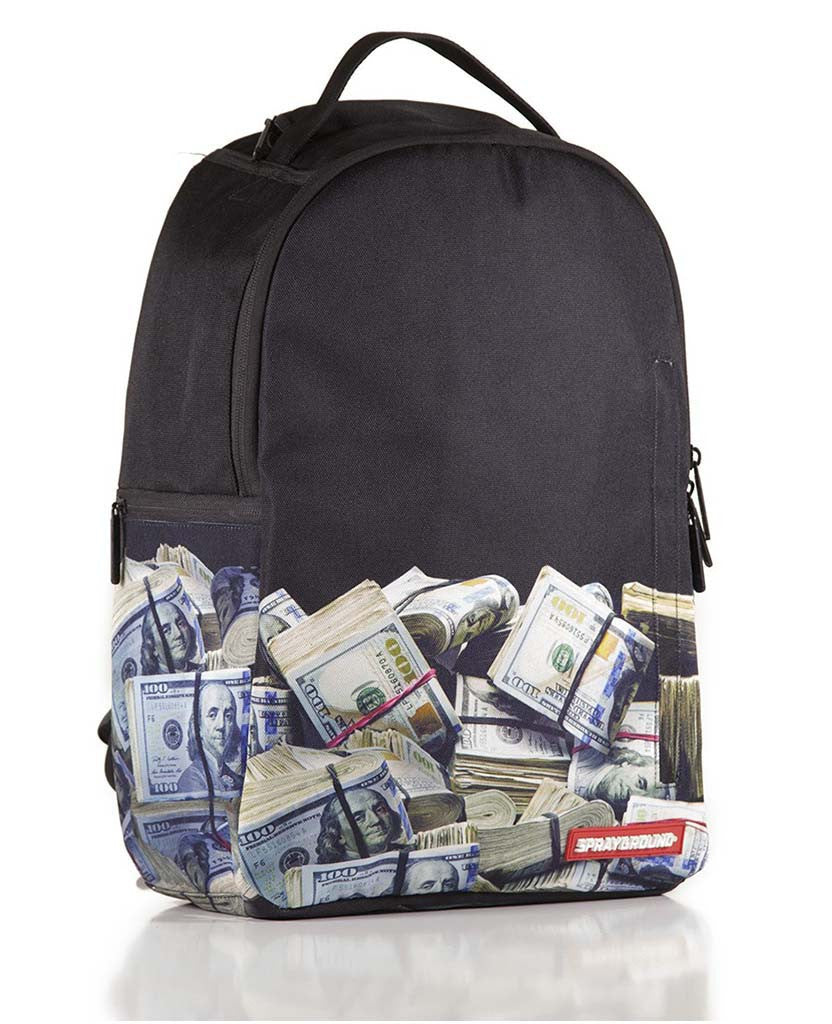 MONEY ROLLED BACKPACK