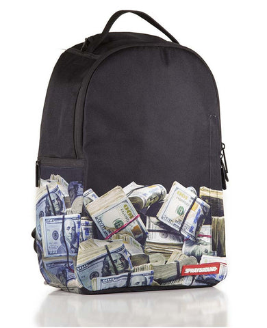 MONEY ROLLED BACKPACK