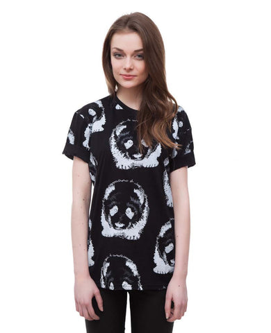 Panda black t-shirt