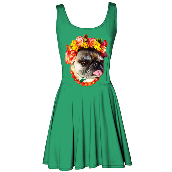 Pug Circle Dress