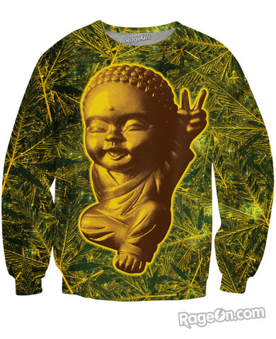 Stay Gold 420 Buddha Sweatshirt