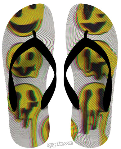 Wax Smile Flip Flops